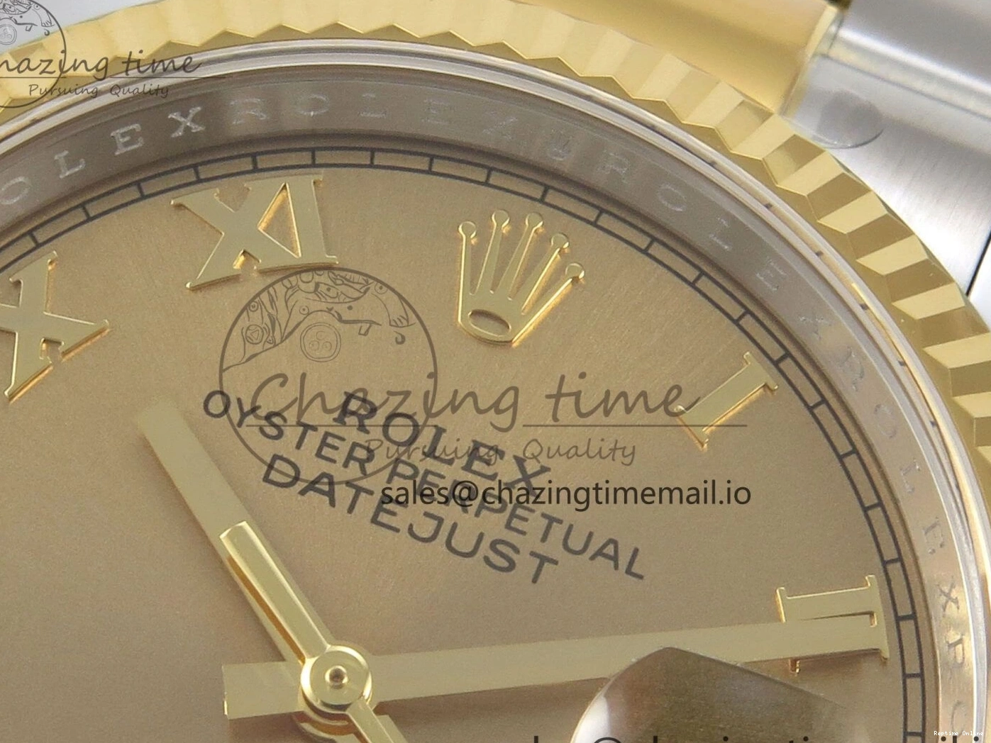 0111 DateJust 36 SS YG ARF 1:1 Best Edition 904L Steel YG Roman Dial on Oyster Bracelet SH SportInspired 101